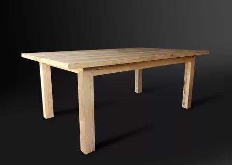 Trpezarijski sto od punog drveta hrasta modernog dizajna